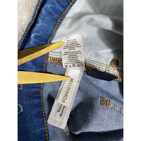 Madewell 9" High-Rise Skinny Jeans - Women's Size 26, Medium Wash - Picture 7 of 14